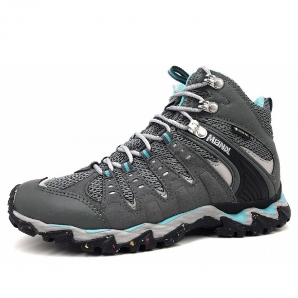 Meindl Respondlady Mid II GTX Wanderschuh in 31 anthrazite türkis