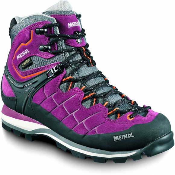 Meindl Litepeak Lady GTX Wanderstiefel in brombeer/orange