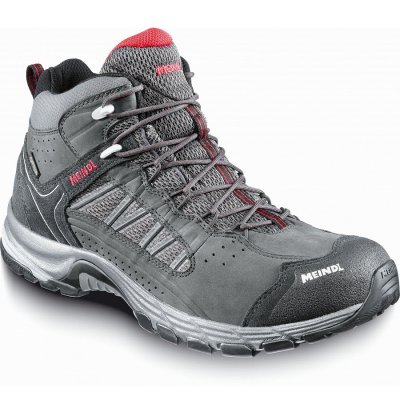 Meindl Journey MID GTX Wanderschuh in anthrazit/rot