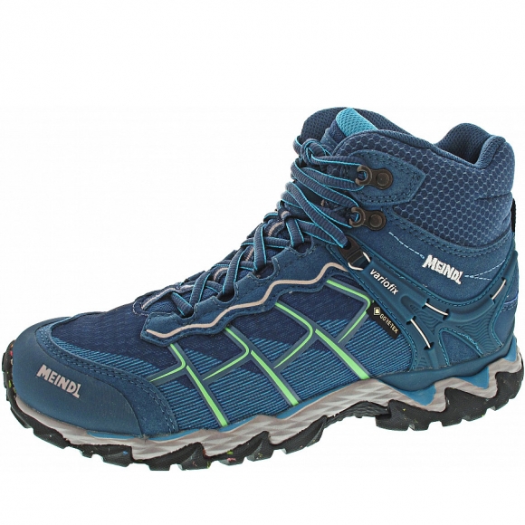 Meindl Houston Lady Mid GTX Wanderstiefel in türkis-petrol