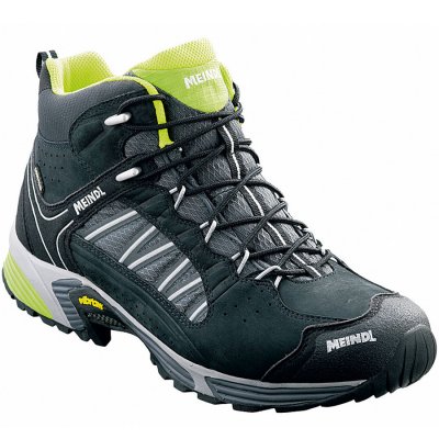 Meindl Wanderschuhe in schwarz/lemon