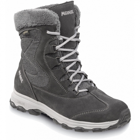 Meindl Stiefel in graphit/türkis
