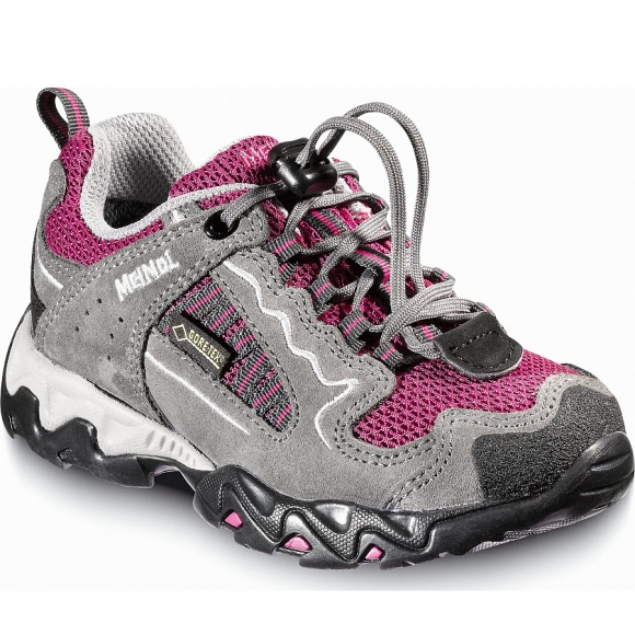Meindl SX 1 Junior GTX brom Wanderschuh in brombeer/grau
