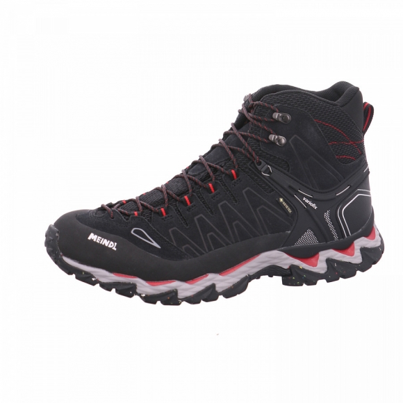 Meindl Lite-Hike GTX Wanderschuh in 01 schwarz/rot
