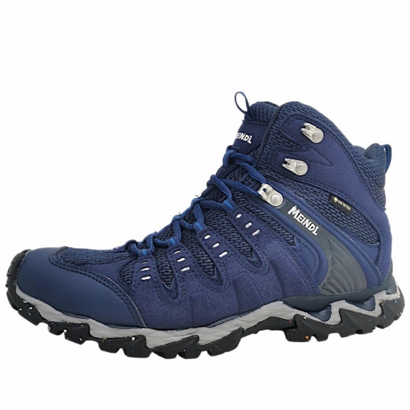 Meindl Respond Mid II Wanderschuh in marine/silber 49