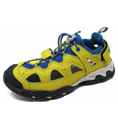 Meindl Rudy Jr. Trekkingschuh in lemon-petrol