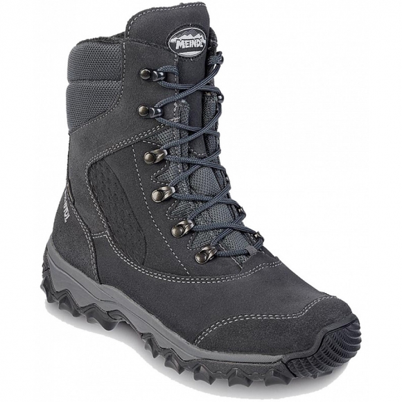 Meindl Ischgl Lady GTX Wanderstiefel in schwarz/grau