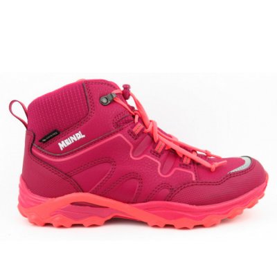 Meindl Junior Hike GTX fuchsia Wanderstiefel in fuchsia orange