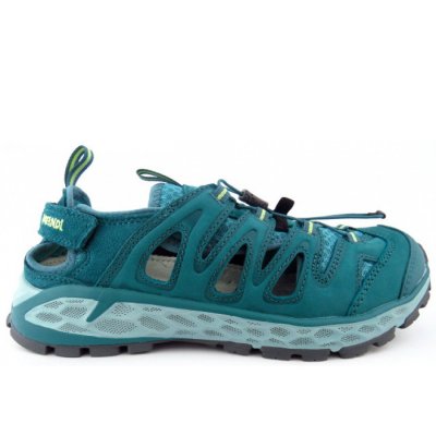 Meindl Brindisi Lady Comfort tue Wanderschuh in tuerkis gelb Meindl Brindisi Lady Comfort tue Wanderschuh in tuerkis gelb