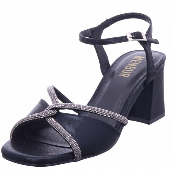 Menbur Sandalette in schwarz