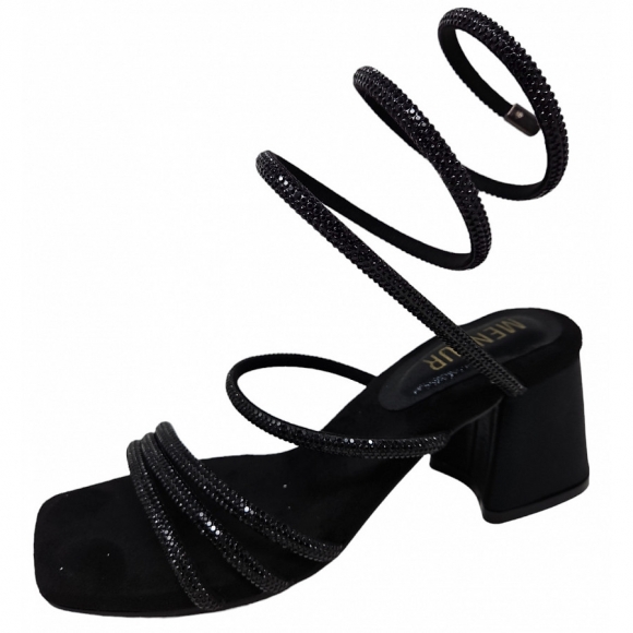 Menbur Sandalette in black