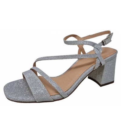 Menbur Sandalette in silber