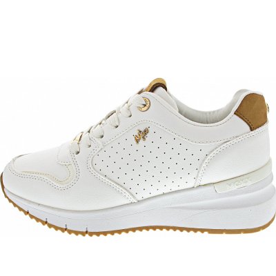 Mexx Hena Sneaker in white/tan