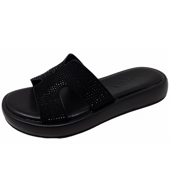 Mexx Lotus Pantolette in 1000 black