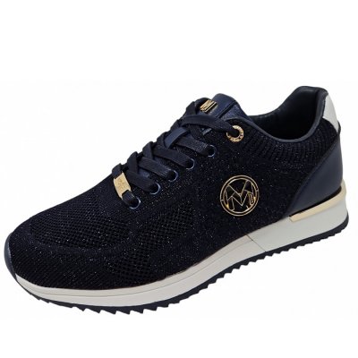 Mexx Gitti Glitter Sneaker in 6005 navy