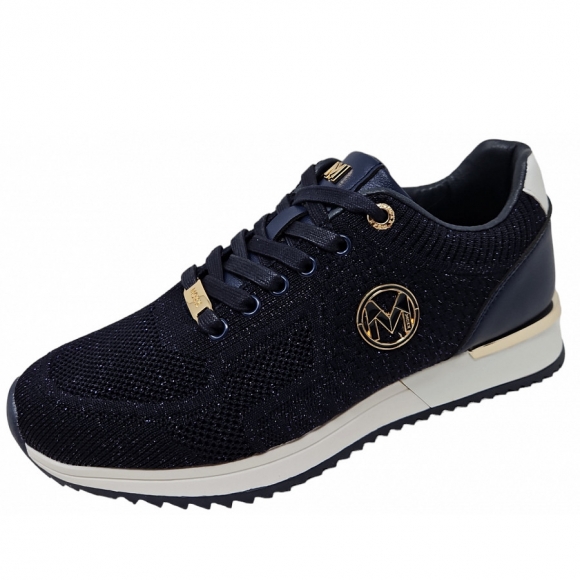 Mexx Gitti Glitter Sneaker in 6005 navy