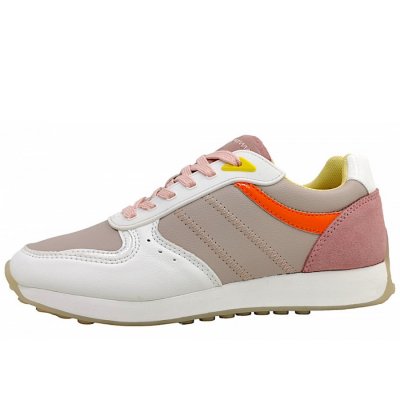Mexx sportlicher Schnürer in 3028 white/pink