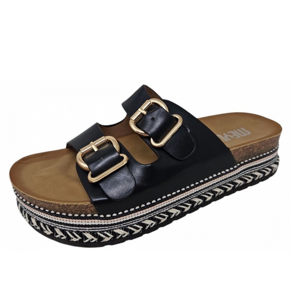 Meyla Nabo Pantolette in 0701 black