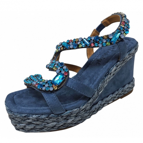 Misstyle by Laura Vita Sandalette in bleu