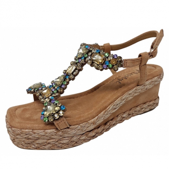 Misstyle by Laura Vita Sandalette in beige