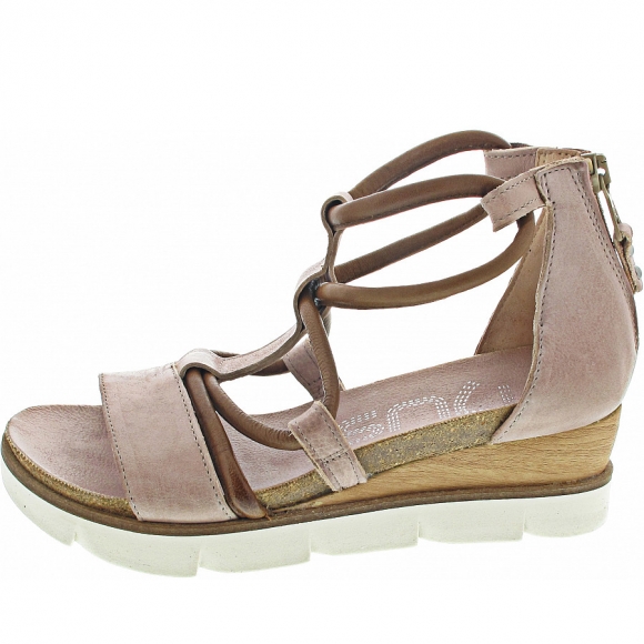 Mjus Sandale in perla-mustard