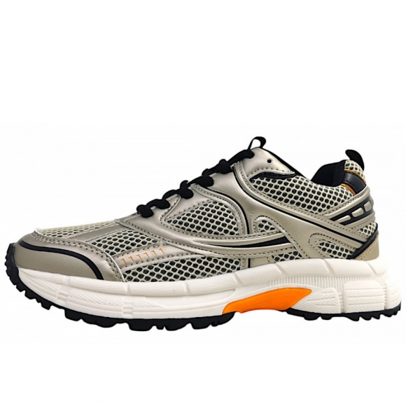 Monshoe sportlicher Schnürer in gold