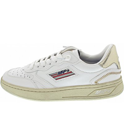 MRP by Maripe Sneaker low in combi white-light gold MRP by Maripe Sneaker low in combi white-light gold