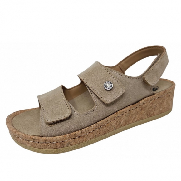 MUBB-Comfort Sandale in capuccino MUBB-Comfort Sandale in capuccino
