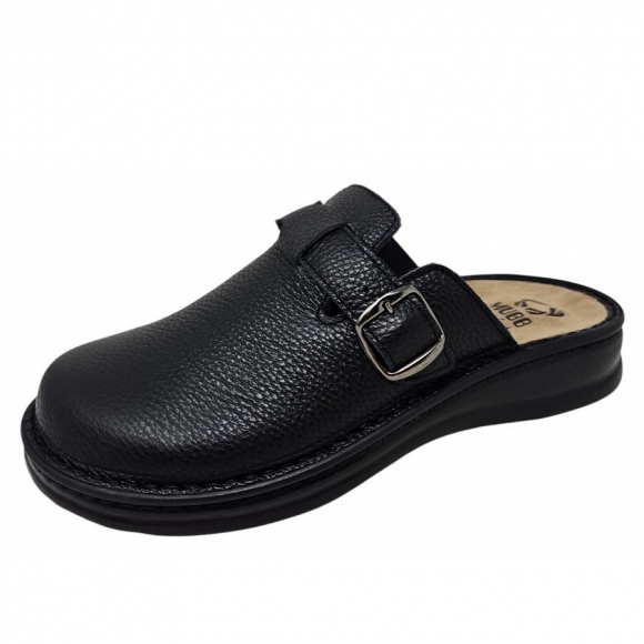 MUBB-Comfort Hausschuh in black adria