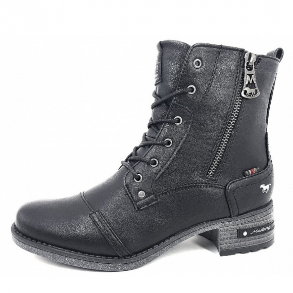 Mustang Stiefelette in 9 Schwarz