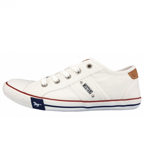 Mustang Sneaker in weiss 1