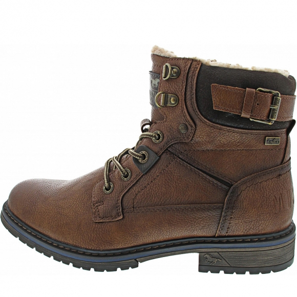 Mustang Schnürstiefel in brown