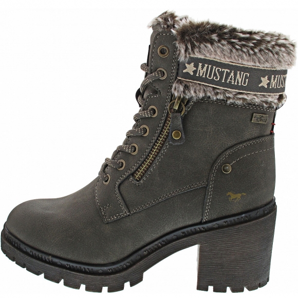 Mustang Schnürstiefel in lava
