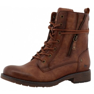 Mustang Schnürstiefel in cognac Mustang Schnürstiefel in cognac