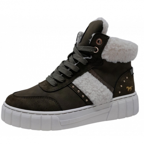Mustang Mustang Schnürstiefel in military
