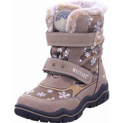 Mustang Winterstiefel in beige Mustang Winterstiefel in beige