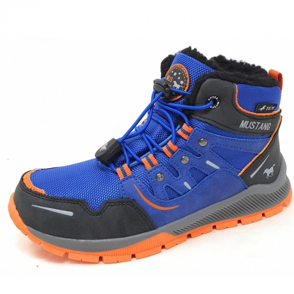 Mustang Schnürstiefel in blau WF