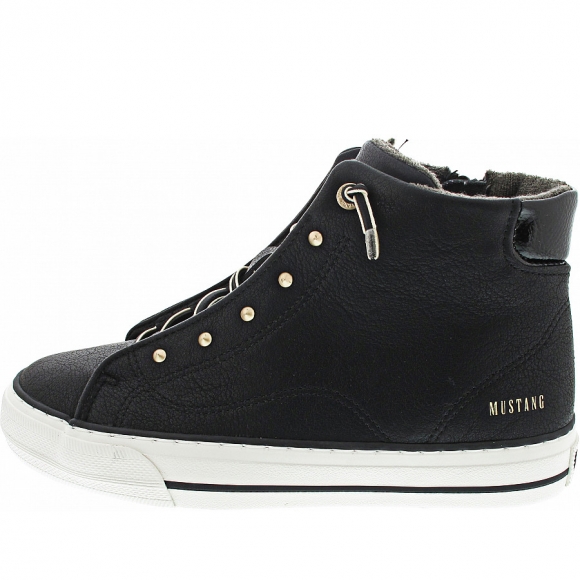 Mustang Sneaker high in black
