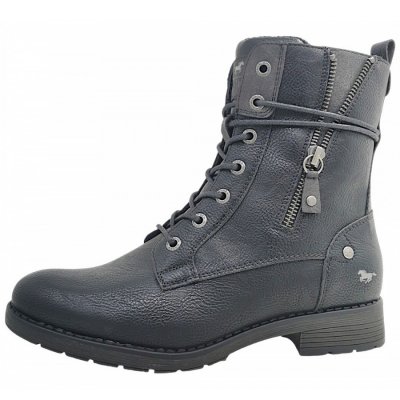 Mustang Schnürstiefel in Black