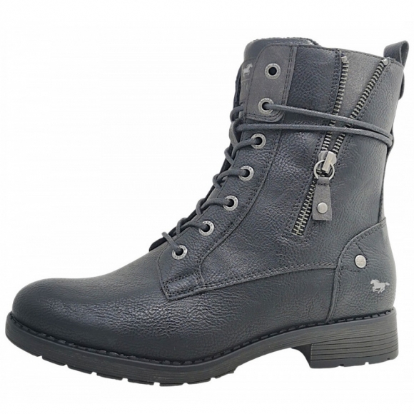 Mustang Schnürstiefel in Black