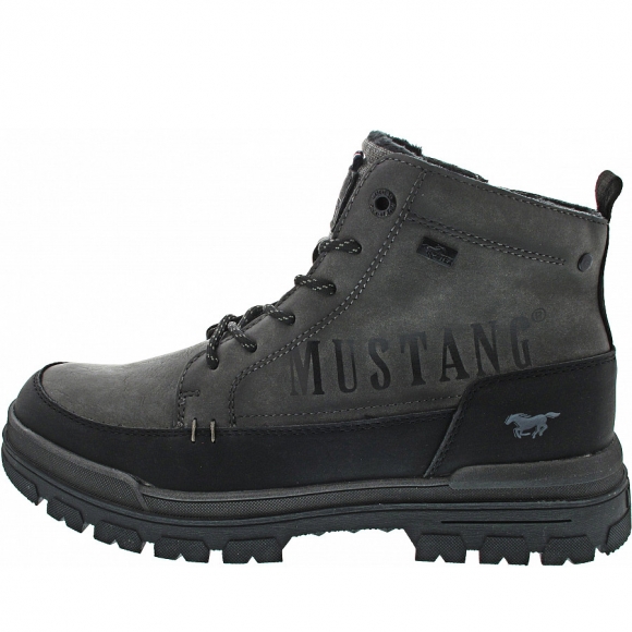 Mustang Schnürstiefel in grey
