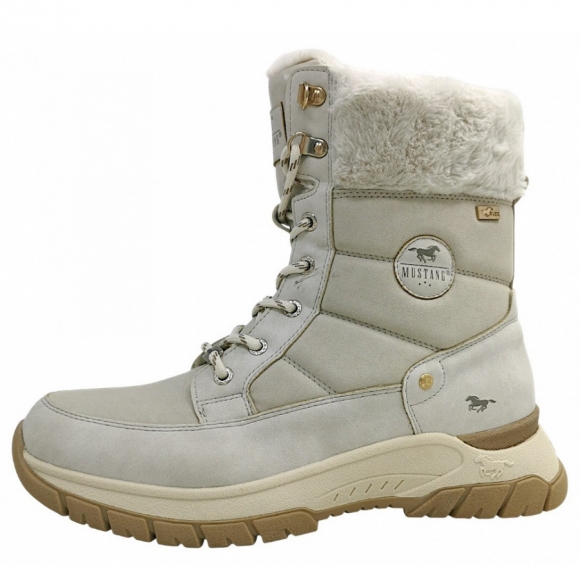 Mustang Winterstiefel in cream 00182