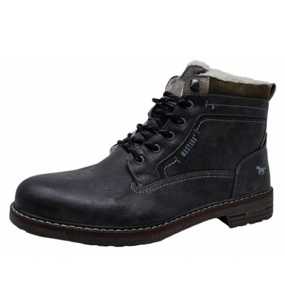 Mustang Mustang Schnürstiefel in graphit WF Mustang Mustang Schnürstiefel in graphit WF