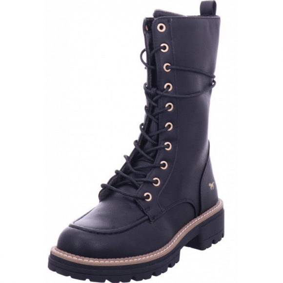 Mustang Stiefel in schwarz