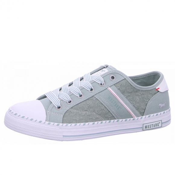 Mustang Leinenschuh in mint