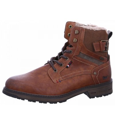 Mustang Schnürstiefel in brown