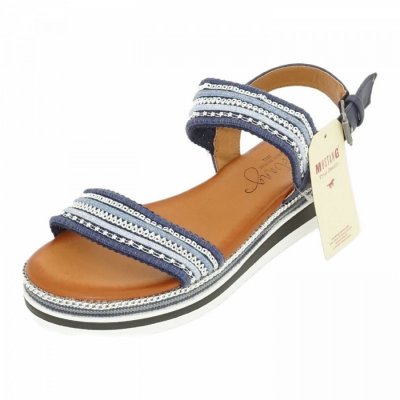 Mustang Navy Pantolette in navy Mustang Navy Pantolette in navy