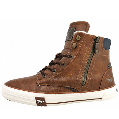 Mustang Schnürstiefel in 3 braun Mustang Schnürstiefel in 3 braun