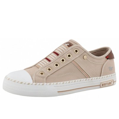 Mustang Leinenschuh in beige