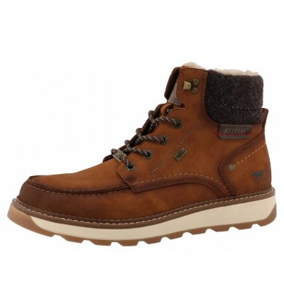 Mustang Schnürstiefel in cognac